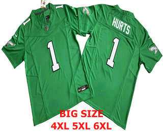 Men's Philadelphia Eagles #1 Jalen Hurts Kelly Green FUSE Vapor Limited Throwback Jersey,We sell and wholesale Men's Philadelphia Eagles #1 Jalen Hurts Kelly Green FUSE Vapor Limited Throwback Jersey on line form chian!